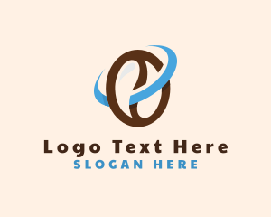 Coffee - Coffee Bean Loop logo design