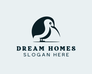 Kiwi Bird Animal logo design