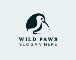 Kiwi Bird Animal logo design