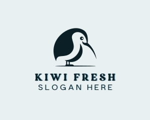 Kiwi Bird Animal logo design