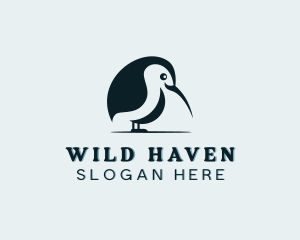 Kiwi Bird Animal logo design