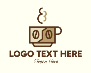 Coffeehouse - Brewed Coffee Cup logo design