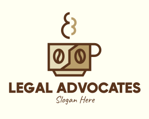 Cappuccino - Brewed Coffee Cup logo design