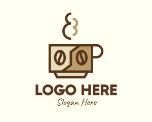 Mocha - Brewed Coffee Cup logo design