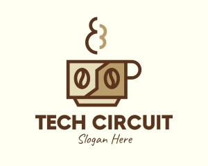 Mug - Brewed Coffee Cup logo design