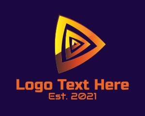 Telecom - Digital Game Streamer logo design