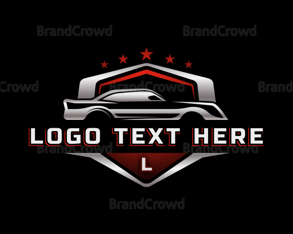 Motorsport Car Racing Logo