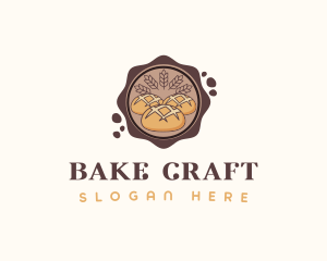 Baked Bread Pastry logo design