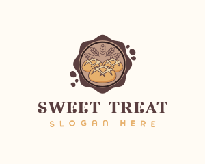 Bake - Baked Bread Pastry logo design