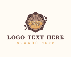 Wheat - Baked Bread Pastry logo design