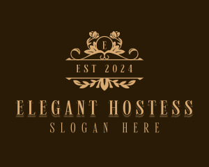 Floral Elegant Boutique logo design