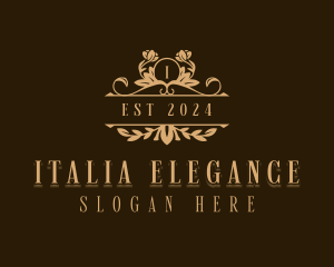 Floral Elegant Boutique logo design