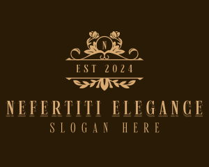 Floral Elegant Boutique logo design