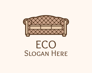 Retro Sofa Furniture Logo