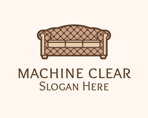 Retro Sofa Furniture Logo