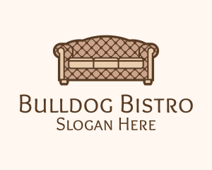 Retro Sofa Furniture logo design