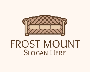 Retro Sofa Furniture logo design