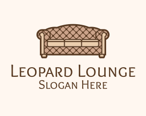 Retro Sofa Furniture logo design