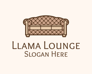 Retro Sofa Furniture logo design