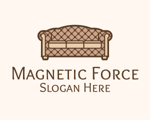 Retro Sofa Furniture logo design