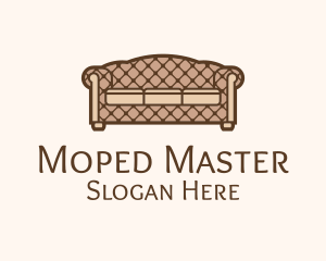 Retro Sofa Furniture logo design