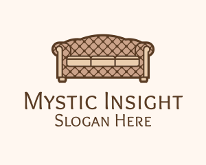 Retro Sofa Furniture logo design