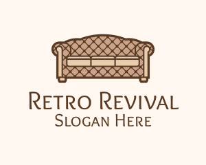 Retro - Retro Sofa Furniture logo design