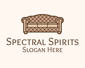 Retro Sofa Furniture logo design