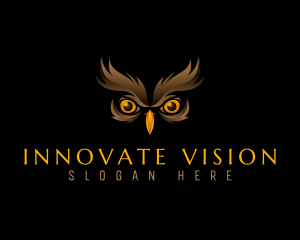 Safari Owl Eyes logo design