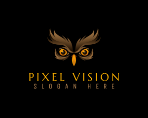 Safari Owl Eyes logo design