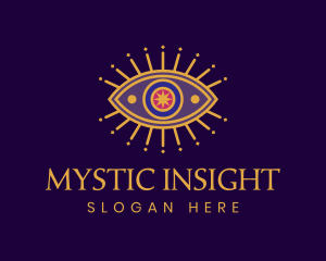 Tarot - Spiritual Tarot Eye logo design