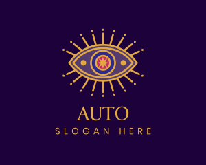 Mystical - Spiritual Tarot Eye logo design