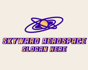 Aerospace - Planetary Orbit Galaxy logo design