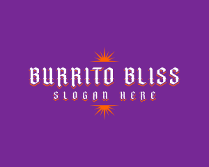 Burrito - Mexican Festival Bistro logo design