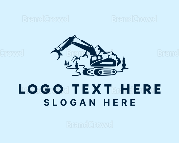 Blue Mountain Logging Logo