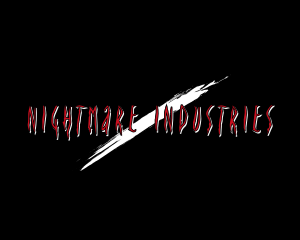 Horror - Scarry Horror Wordmark logo design