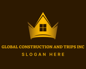 Royal - Gold Crown Real Estate logo design