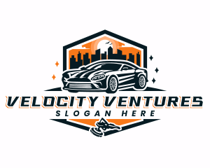 City Car Detailing logo design