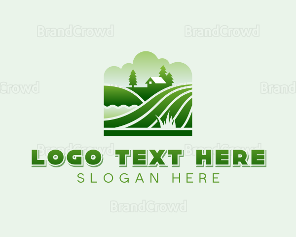 Field Lawn Landscaping Logo