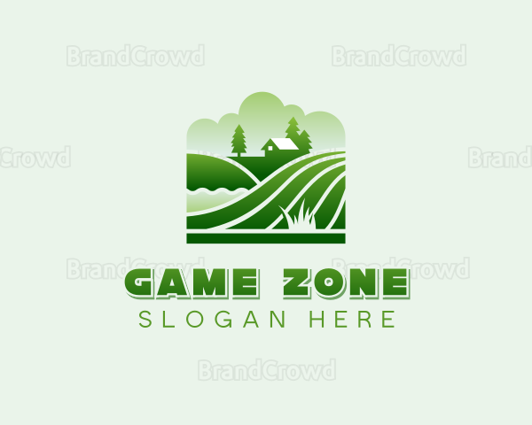 Field Lawn Landscaping Logo