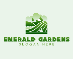 Field Lawn Landscaping Logo