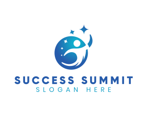 Human Leader Success logo design