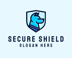 Security Shield Dog logo design