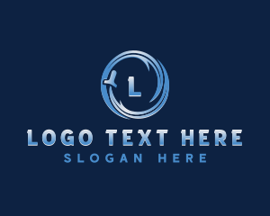 Logistics - Airplane Airline Travel logo design