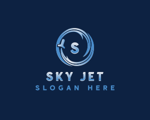 Airplane Airline Travel logo design