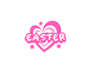 Cute Valentine Heart Logo