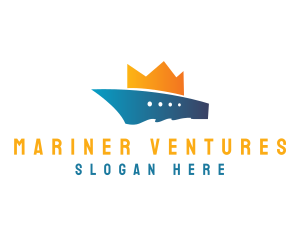 Mariner - Ship Crown Cruise logo design