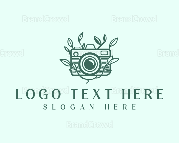 Floral Elegant Camera Logo