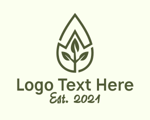 Essence - Leaf Spa Essential Oil logo design