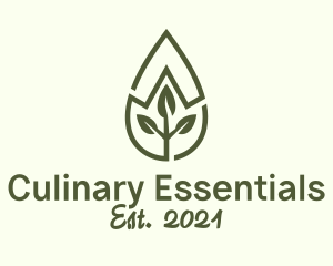 Leaf Spa Essential Oil logo design